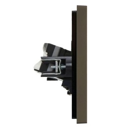 Розетка компьютерная 2-м RJ45 кат.5E FORTE&PIANO FP333 сер. IEK FP-K20-1-K03