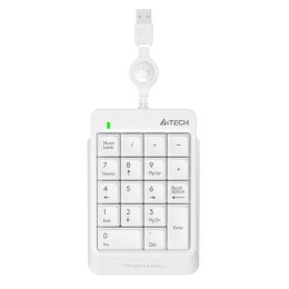 Блок числовой Fstyler FK13 бел. USB slim для ноутбука FK13 USB WHITE A4TECH 1391292