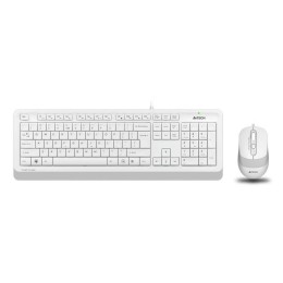 Комплект клавиатура+мышь Fstyler F1010 клавиатура бел./сер. мышь бел./сер. USB Multimedia F1010 WHIT