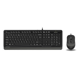 Комплект клавиатура+мышь Fstyler F1010 клавиатура черн./сер. мышь черн./сер. USB Multimedia F1010 GR