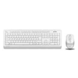 Комплект клавиатура+мышь Fstyler FG1010 клавиатура бел./сер. мышь бел./сер. USB беспроводная Multime