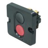 Пост управления ПКЕ 622 У2 10А 660В черн. и красн. цилиндр в нишу IP54 Электротехник ET523350