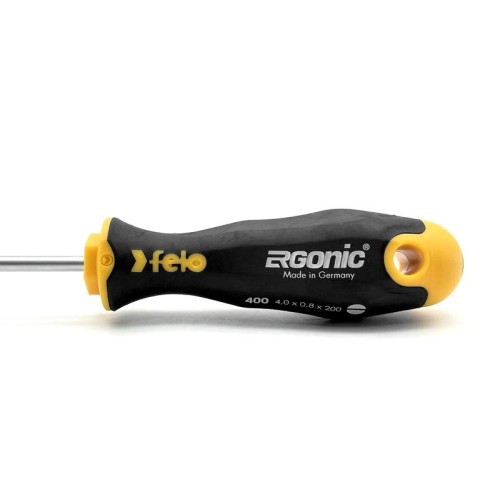 Отвертка плоская шлицевая Ergonic 4.0х0.8х200 Felo 40004710