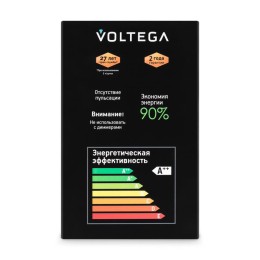 Лампа светодиодная филаментная Loft 271 G125 4Вт 2700К E27 Voltega 8518