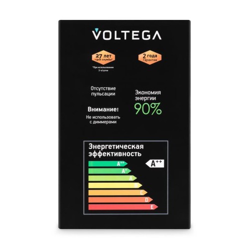 Лампа светодиодная филаментная Loft 271 G125 4Вт 2700К E27 Voltega 8518