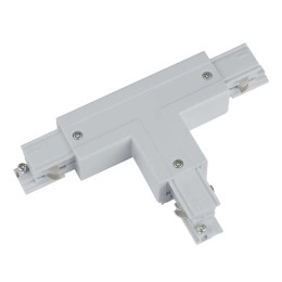 Соединитель для шинопроводов UBX-A31 SILVER 1 POLYBAG Т-образный правый внешн. 3ф серебр. полиэтил.