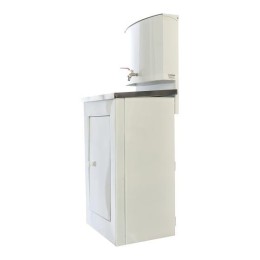 Умывальник дачный ЛЮКС без подогрева нерж. мойка бел. Вихрь 74/4/5