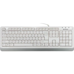 Клавиатура Fstyler FK10 бел./сер. USB FK10 WHITE A4TECH 1147536