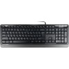 Клавиатура Fstyler FK10 черн./сер. USB FK10 GREY A4TECH 1147518
