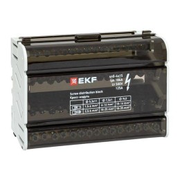 Шина нулевая в корпусе 4х15 EKF sn0-4x15