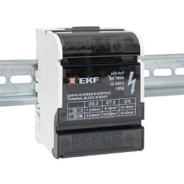 Шина нулевая в корпусе 4х7 EKF sn0-4x7