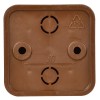 Коробка распаячная ОП КМ 50х50х20 дуб IEK UKO10-050-050-020-K24-E