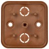 Коробка распаячная ОП КМ 50х50х20 дуб IEK UKO10-050-050-020-K24-E