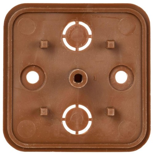 Коробка распаячная ОП КМ 50х50х20 дуб IEK UKO10-050-050-020-K24-E