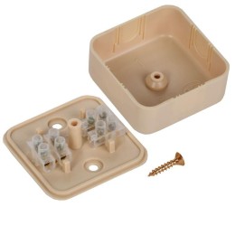 Коробка распаячная ОП КМ 50х50х20 сосна IEK UKO10-050-050-020-K34-E
