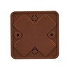Коробка распаячная ОП КМ 75х75х20 дуб IEK UKO10-075-075-020-K24-E