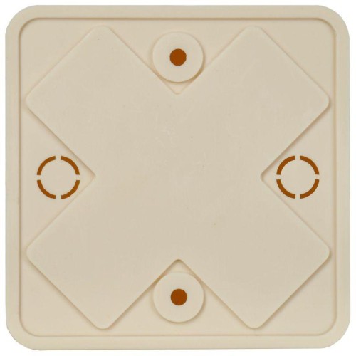 Коробка распаячная ОП КМ 75х75х20 сл. кость IEK UKO10-075-075-020-K32-E