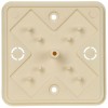 Коробка распаячная ОП КМ 75х75х20 сл. кость IEK UKO10-075-075-020-K32-E