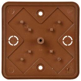 Коробка распаячная ОП КМ 75х75х28 дуб IEK UKO10-075-075-028-K24-E