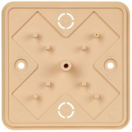 Коробка распаячная ОП КМ 75х75х28 сосна IEK UKO10-075-075-028-K34-E