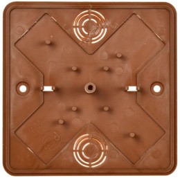 Коробка распаячная ОП КМ 100х100х29 дуб IEK UKO10-100-100-029-K24-E