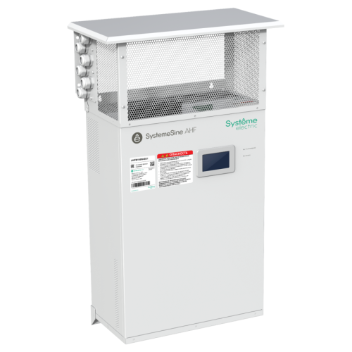 Фильтр активный гармоник 150А 400В IP31 навесн. модуль ЖК SE AHFM150W4D31