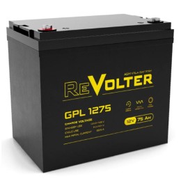 Аккумулятор 12В 75А.ч GPL 1275 REVOLTER 4614040030038