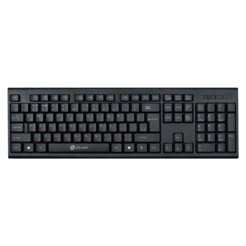 Клавиатура 120M черн. USB 120M ОКЛИК 1083044