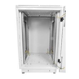 Шкаф коммутационный ШТК-М-18.6.6-4ААА 18U 600х600мм передн. двер. перфорир. задн. двер. стальн. лист