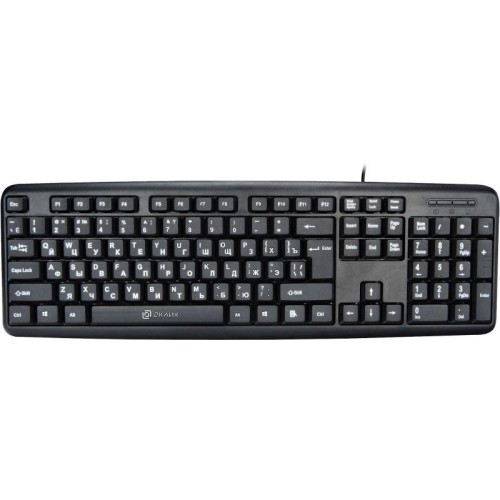 Клавиатура 180V2 черн. USB 180M V2 ОКЛИК 1185956