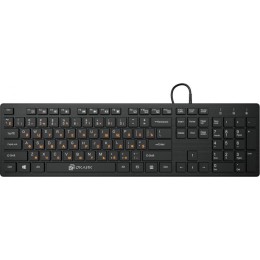 Клавиатура 520кв.мU черн./черн. USB slim Multimedia 520кв.мU ОКЛИК 1061587