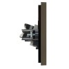 Розетка 2-м RJ11+RJ45 кат.5E FORTE&PIANO FP335 сер. IEK FP-KT20-O-1-K03