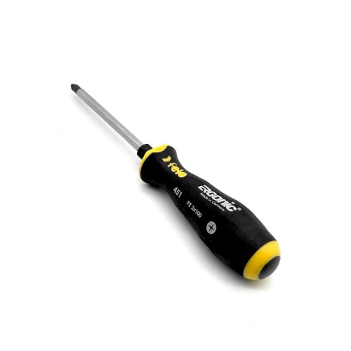 Отвертка крестовая ударная Ergonic PZ 2х100 Felo 45120340