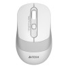 Мышь Fstyler FG10S бел./сер. оптическая 2000dpi silent беспроводная USB 4but FG10S A4TECH 1204069