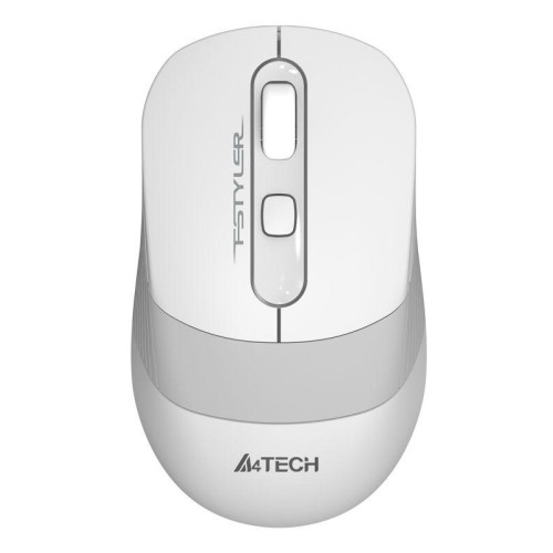 Мышь Fstyler FG10S бел./сер. оптическая 2000dpi silent беспроводная USB 4but FG10S A4TECH 1204069