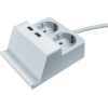 Удлинитель 2х1.5м с заземл. 16А IP20 61 457 NPE-USB03-02-150-E-3х1 2хUSB 2.1А Navigator 61457
