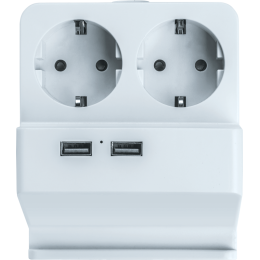 Удлинитель 2х1.5м с заземл. 16А IP20 61 457 NPE-USB03-02-150-E-3х1 2хUSB 2.1А Navigator 61457