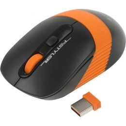 Мышь Fstyler FG10S черн./оранж. оптическая 2000dpi silent беспроводная USB 4but FG10S A4TECH 1204066