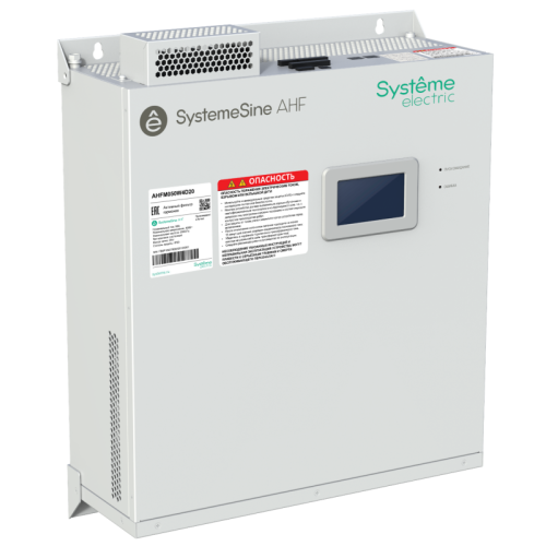 Фильтр активный гармоник 50А 400В IP20 навесн. модуль ЖК SE AHFM050W4D20