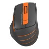 Мышь Fstyler FG30S сер./оранж. оптическая 2000dpi silent беспроводная USB 6but FG30S A4TECH 1204072