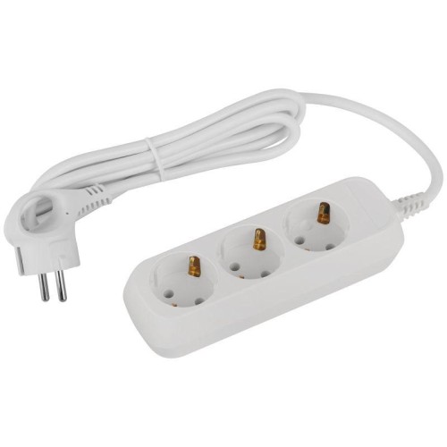 Удлинитель электрический UDL-16-315-E Greenline 3 розетки с заземлением 1.5м ПВС 3х1кв.мм Эра Б00650