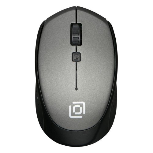 Мышь 488MW сер./черн. оптическая 1600dpi беспроводная USB 3but SR-1807 GREY ОКЛИК 1196571