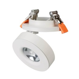 Arlight Светильник LGD-MONA-BUILT-R100-12W Day4000 (WH, 24 deg) (IP40 Металл, 3 года)
