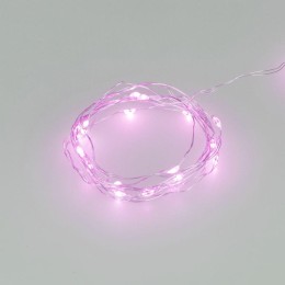 Гирлянда светодиодная ARD-DEW-HOME-2000-CLEAR-20LED-STD Purple 3V Battery Pack IP20 Ardecoled 048706