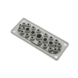 Ввод кабельный мембранный 25 отверстий d5-26мм IP65 сер. Промрукав PR08.26509