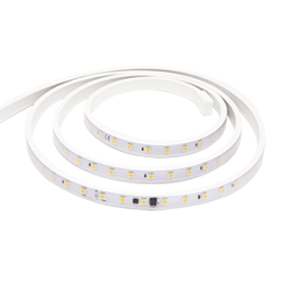 Лента светодиодная 8Вт/м 230В AC 3000К 16мм IP65 SMD5050 54 LED/м в компл. скобы для монтажа (уп.50м