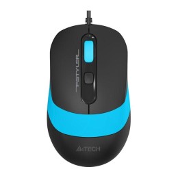 Мышь Fstyler FM10 черн./син. оптическая 1600dpi USB 4but FM10 BLUE A4TECH 1147674