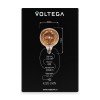 Лампа светодиодная филаментная Loft 271 G125 4Вт 2700К E27 Voltega 8524