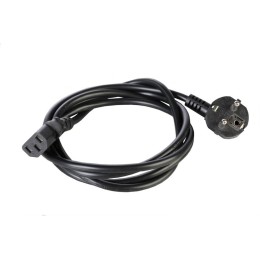 Шнур питания R-10-Cord-C13-S-5 C13-Schuko 10А 220В проводник. 3х1кв.мм 5м черн. Rem 1361898