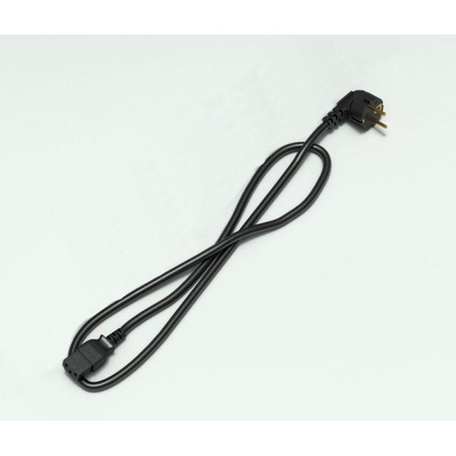 Шнур питания R-10-Cord-C13-S-5 C13-Schuko 10А 220В проводник. 3х1кв.мм 5м черн. Rem 1361898